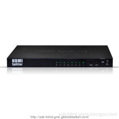 8 port HDMI Splitter  1080p support 3D